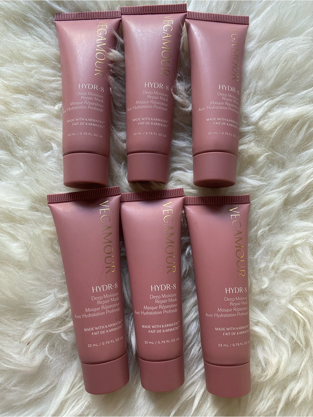 6 Vegamour HYDR-8 Deep Moisture Repair Mask for Dry, Damaged Hair NEW